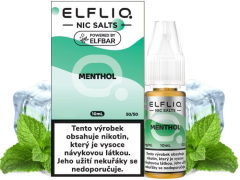 ELFLIQ Nic SALT liquid Menthol 10ml - 10mg