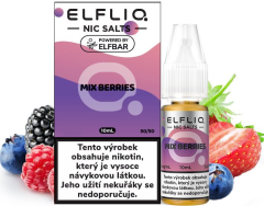ELFLIQ Nic SALT liquid Mixed Berries 10ml - 10mg