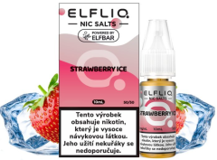 ELFLIQ Nic SALT liquid Strawberry Ice 10ml - 10mg