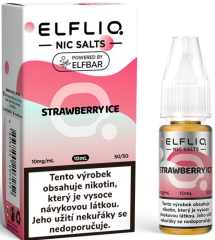 ELFLIQ Nic SALT liquid Strawberry Ice 10ml - 10mg