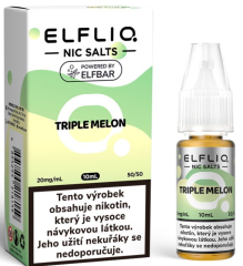 ELFLIQ Nic SALT liquid Triple Melon 10ml - 20mg