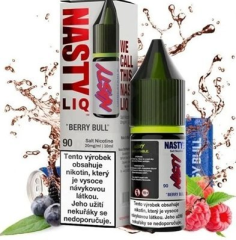 Nasty LIQ Salt liquid Berry Bull (Malina, borůvka, ostružina) 10ml - 10mg