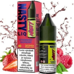 Nasty LIQ Salt liquid Strawberry Raspberry (Jahoda, Malina) 10ml - 10mg