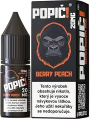 POPIČ! Salt liquid Berry Peach 10ml-20mg