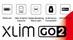 OXVA Xlim Go 2 EZ elektronická cigareta 1500mAh Metal Silver