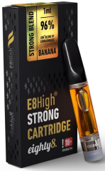 Eighty8 E8High Cartridge, 96% E8H Banana 1ml