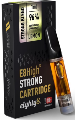 Eighty8 E8High Cartridge, 96% E8H Lemon 1ml