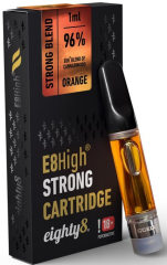 Eighty8 E8High Cartridge, 96% E8H Orange 1ml