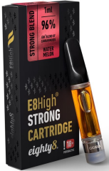 Eighty8 E8High Cartridge, 96% E8H Watermelon 1ml