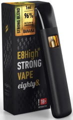 Eighty8 E8High Vaporizační pero, 96% E8H Banana 1ml