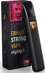 Eighty8 E8High Vaporizační pero, 96% E8H Bubblegum 1ml