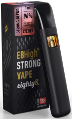 Eighty8 E8High Vaporizační pero, 96% E8H Lychee 1ml