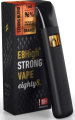 Eighty8 E8High Vaporizační pero, 96% E8H Orange 1ml
