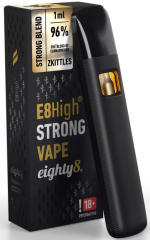 Eighty8 E8High Vaporizační pero, 96% E8H Zkittles 1ml
