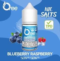 Oree SALT liquid Blueberry Raspberry - Borůvka a Malina 10ml - 18mg