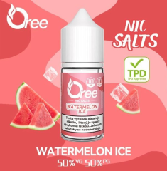 Oree SALT liquid Watermelon Ice - Ledový meloun 10ml - 18mg