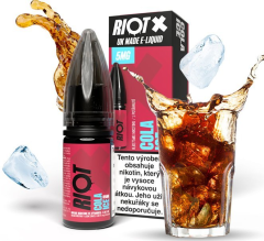 Riot X Salt liquid Cola Ice (Ledová cola) 10ml-10mg