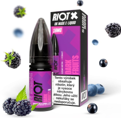 Riot X Salt liquid Dark Fruits (Tmavá bobulovitá směs) 10ml-20mg