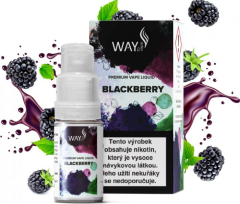 WAY to Vape liquid Blackberry 10ml-3mg