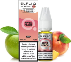 ELFLIQ Nic SALT liquid Apple Peach 10ml - 20mg