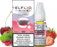 ELFLIQ Nic SALT liquid Strawberry Raspberry Cherry Ice 10ml - 20mg