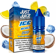 Just Juice SALT liquid ICE Citron & Coconut 10ml - 11mg