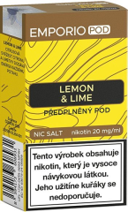 Imperia EMPORIO POD cartridge Lemon & Lime 20mg 1Pack