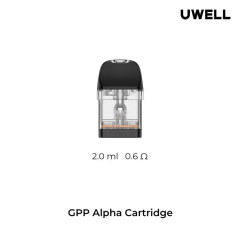 Uwell Caliburn GPP ALPHA cartridge 2ml 0,6ohm 4Pack