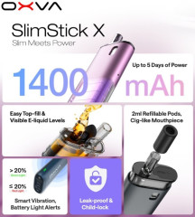 OXVA SLIMSTICK X elektronická cigareta 1400mAh Gray