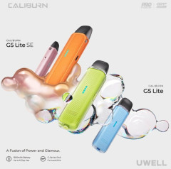 Uwell Caliburn G5 Lite SE Pod elektronická cigareta 1600mAh White Leather