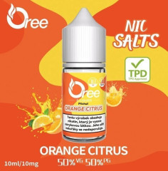 Oree SALT liquid Orange citrus - Pomeranč 10ml - 10mg