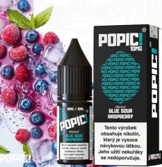 POPIC! salt liquid Blue Sour Raspberry 10ml-10mg