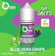 Oree SALT liquid Aloe Vera Grape - Aloe Vera Hrozno 10ml - 10mg