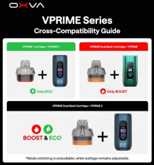OXVA VPRIME 2 elektronická cigareta 3400mAh Shard Black
