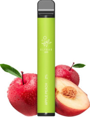 Elf Bar 600 jednorázová elektronická cigareta Apple Peach 20mg