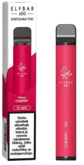 Elf Bar 600 jednorázová elektronická cigareta Cherry 20mg
