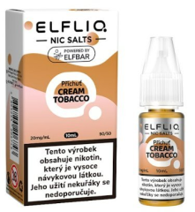 ELFLIQ Nic SALT liquid Cream Tobacco 10ml - 20mg CZ