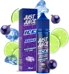 Just Juice S&V příchuť ICE Blackcurrant & Lime 10ml