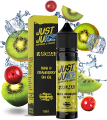 Just Juice S&V příchuť Kiwi & Cranberry On Ice 10ml