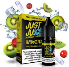 Just Juice SALT liquid Kiwi & Cranberry On Ice 10ml - 11mg