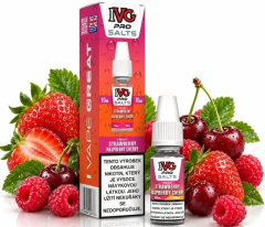IVG Pro Salts liquid Strawberry Raspberry Cherry 10ml-10mg